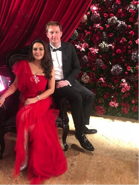 Preity Zinta and Gene Goodenough
